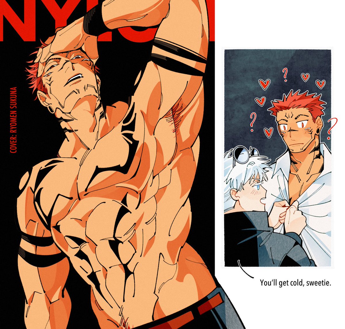 #sukugo 
i want to see that cover with semi-true form sukuna (?) 😋😋