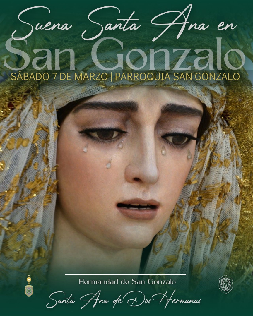 BMSantaAna's tweet photo. 💚 𝗛𝗢𝗬 𝗧𝗢𝗖𝗔𝗠𝗢𝗦 | Concierto en San Gonzalo 🎶

Hoy su mirada se vuelve a nosotros, sus hijos. Y nosotros no podemos dalre más que lo mejor que tenemos, nuestra música. 

🆕 Y lo haremos además, con un estreno muy especial.

#SuenaSantaAna en @HdadSanGonzalo https://t.co/lPznUzr8XZ