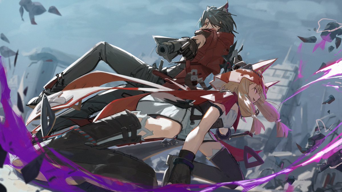 ロッシ＆キャトロ
背中を預けあえる兄妹とか最高すぎる