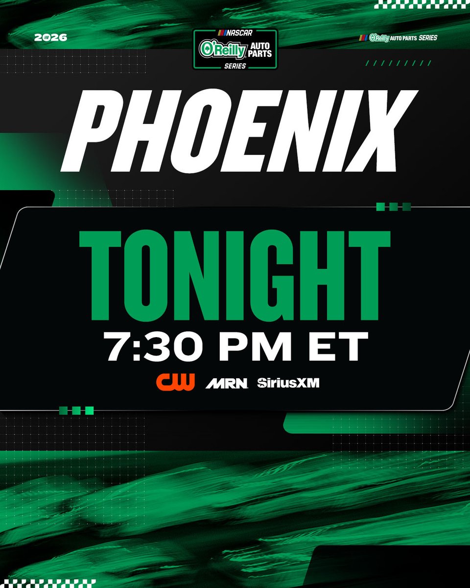 NASCAR O’Reilly Auto Parts tweet media