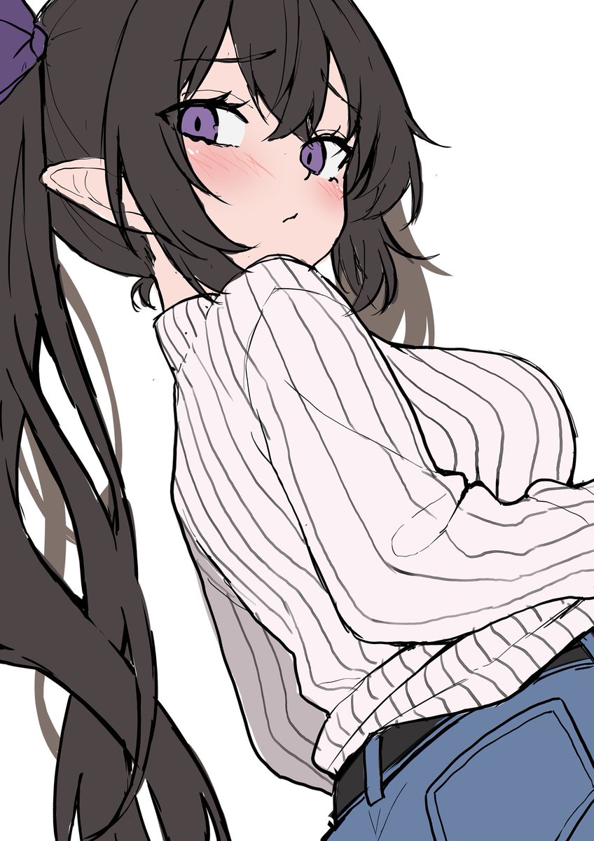 私服のはたてちゃんwip 