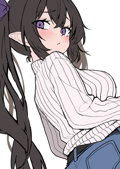 私服のはたてちゃんwip