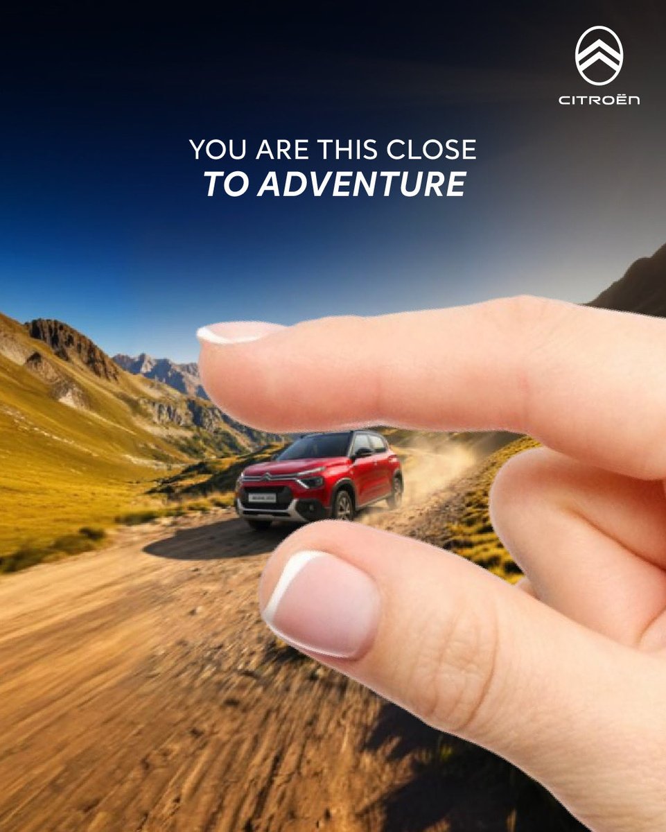 CitroenIndia's tweet photo. Closer to comfort.
Closer to safety.
Closer to the drive you deserve.
#CitroënIndia #BasaltX #C3X #AircrossX https://t.co/EA0Ol5pqmR