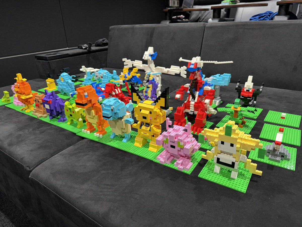 勢いでレゴでポケモン作ってみました！ もっといろんなパーツが欲しい