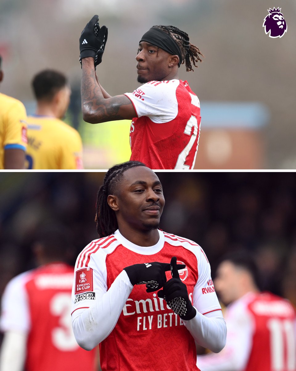 🔴 @Arsenal are through to the FA Cup quarter-final!

Goals from Noni Madueke and Eberechi Eze se...