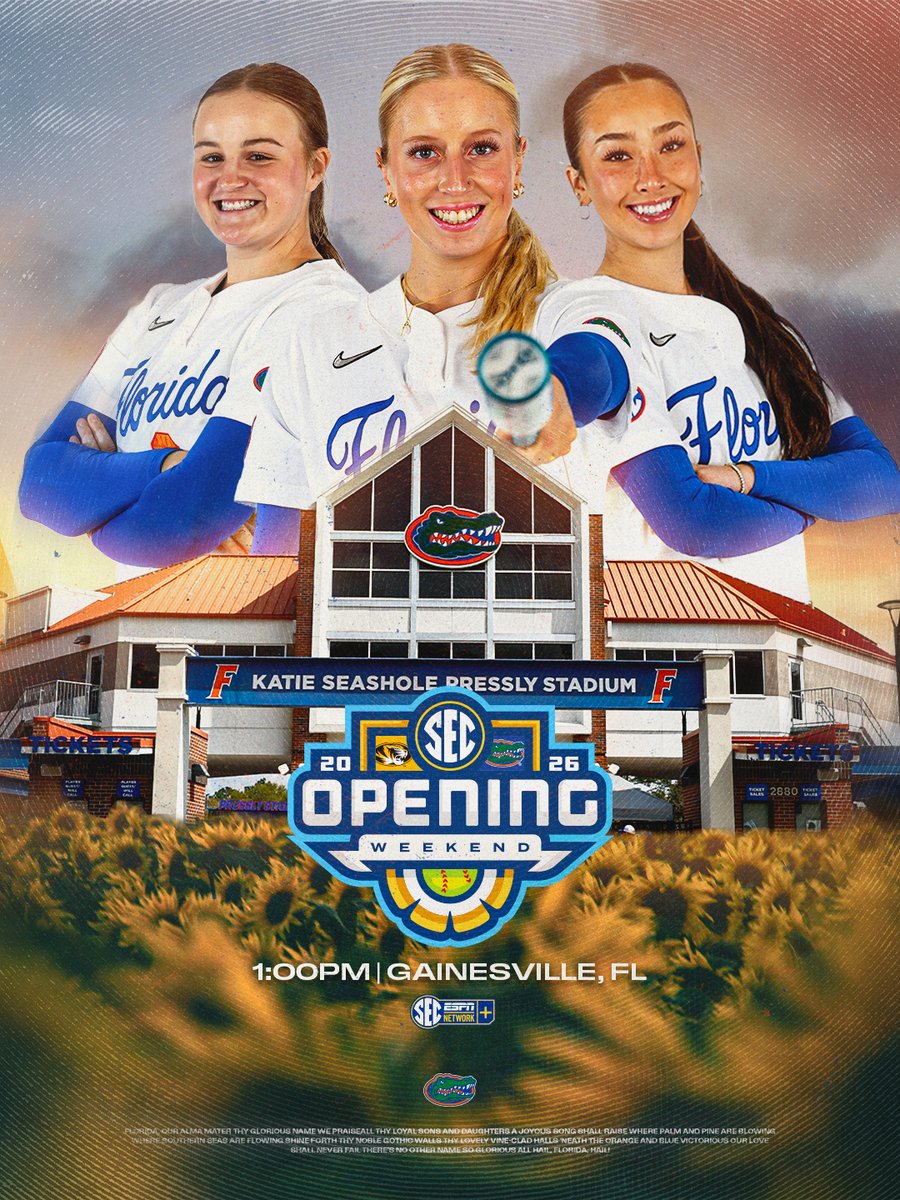 Gators Softball tweet media