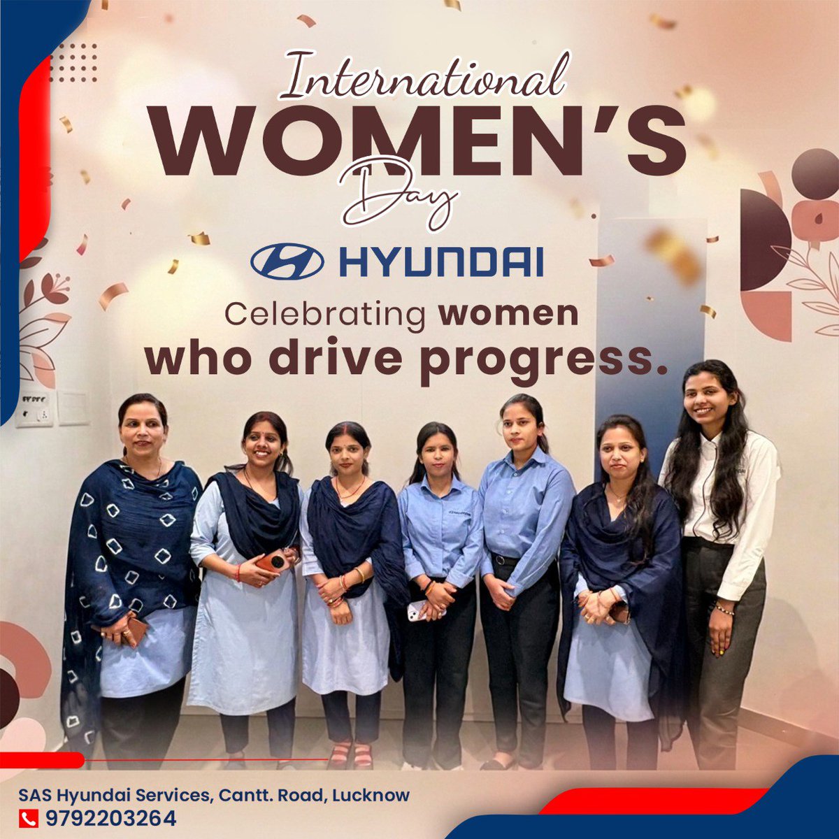 SasRoad's tweet image. 💖On Women’s Day, we celebrate the women of our Hyundai family who empower every journey with expertise and care. 🚘

😊 Wishing every woman continued strength, wellness, and empowerment. 💜

#WomensDay2026 #EmpowerHerDrive #HyundaiWorkshop #CareBeyondService #HealthyJourney