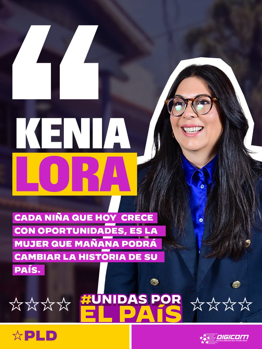 DIGICOMPLD's tweet photo. #MujeresPLD⭐️

Cuando se abren oportunidades para las mujeres, también se abre el camino para transformar la historia de un país. 💜

#DíaInternacionalDeLaMujer
#UnidasPorElPaís🇩🇴 https://t.co/voWFfyg5ZQ