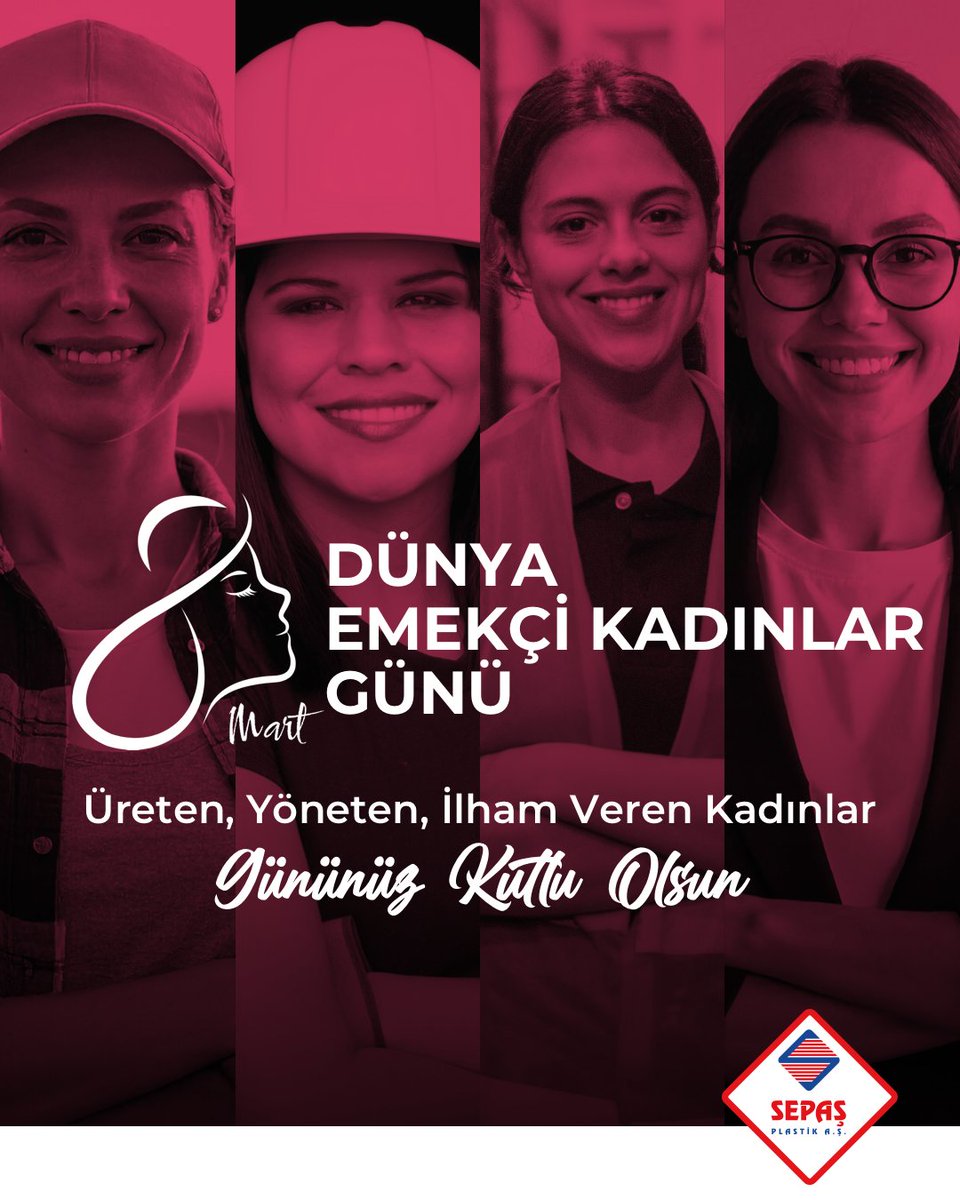 Sanayide, üretimde, yönetimde, sahada… Kadın emeği ve gücü geleceğimizi şekillendiriyor. 💪🏻 Sepaş ailesinin değerli kadın çalışanlarının ve tüm kadınların 8 Mart Dünya Emekçi Kadınlar Günü kutlu olsun. 💜Eşitlik, saygı ve fırsat adaletiyle daha güçlü bir gelecek mümkün.
#Sepaş