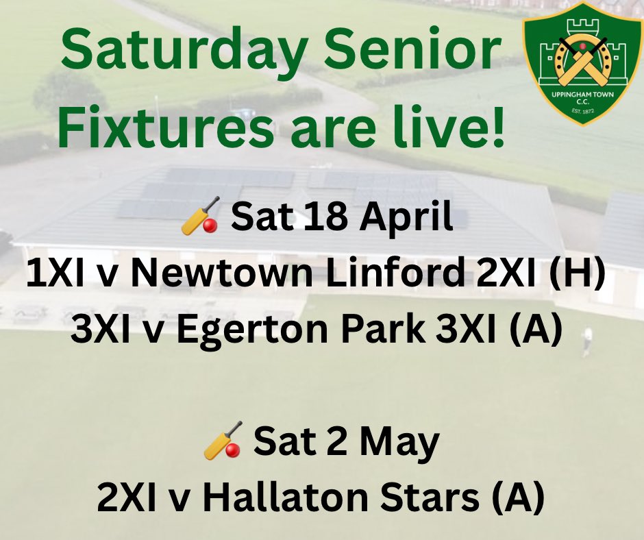 Uppingham Town CC tweet media