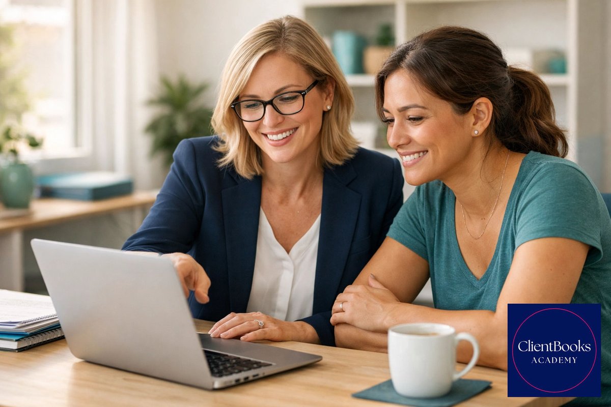 clientbooksacad's tweet image. A confident client is a clean-book client. 🧼 When clients understand their workflow, they make fewer mistakes. Reduce your cleanup time this tax season by giving them the guardrails they need through our expert white-label training. #CleanBooks #AccountingLife #QBO