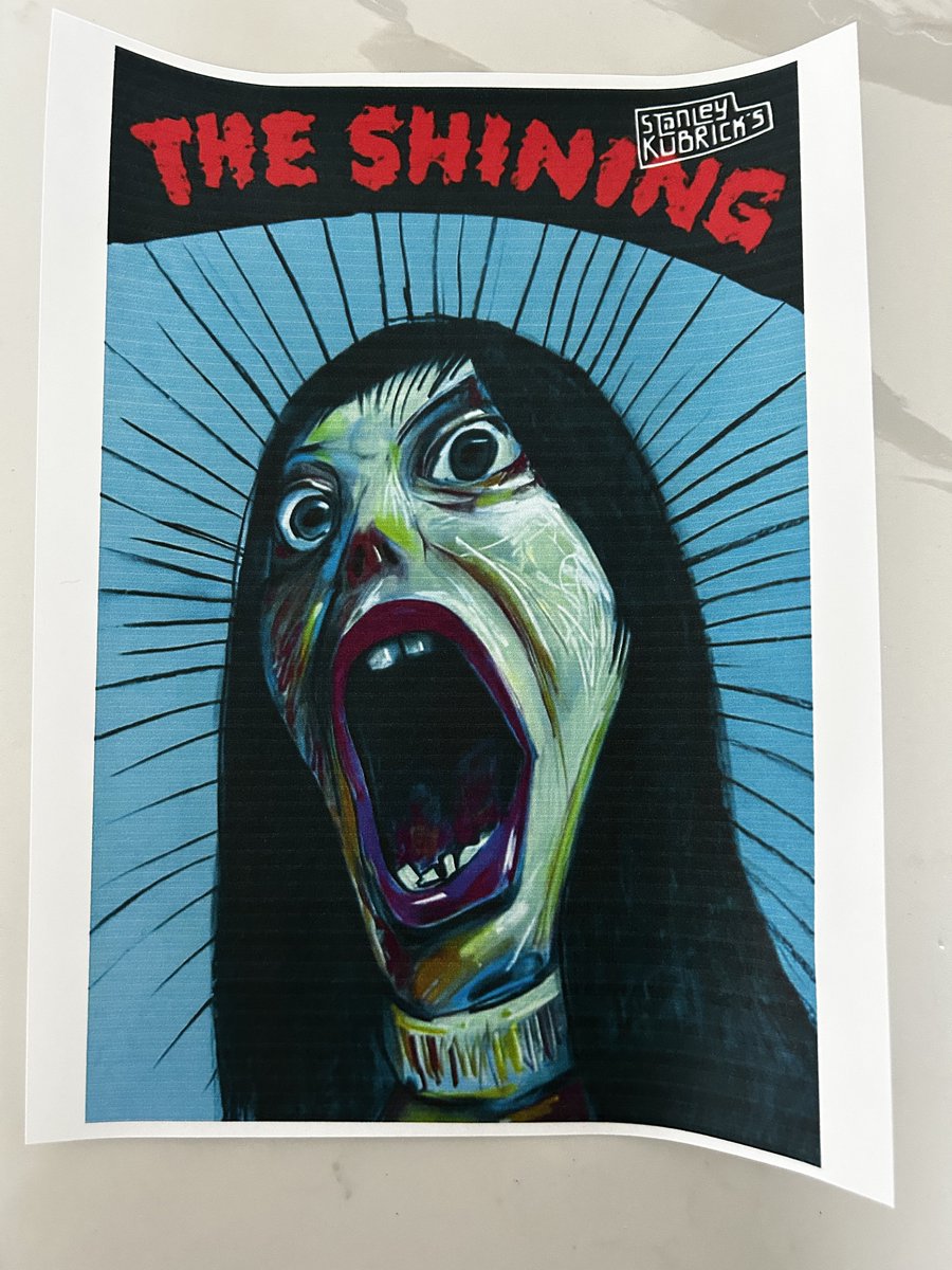 Gruossome's tweet photo. Kubrick made you afraid of a hotelβ¦
I made you afraid of your living room wall
π±
Clay on Canvas physical πΌοΈ
π©Έ The Shining π©Έ
Would you hang this? β¬οΈ
#TheShining #Kubrick #HorrorArt #ClayOnCanvas #TXTUR https://t.co/uDu25Pixkx