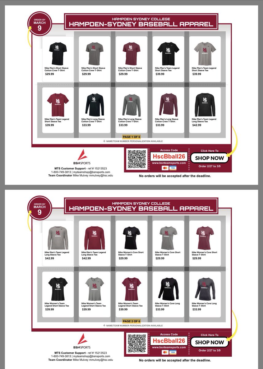 Hampden-Sydney Baseball tweet media