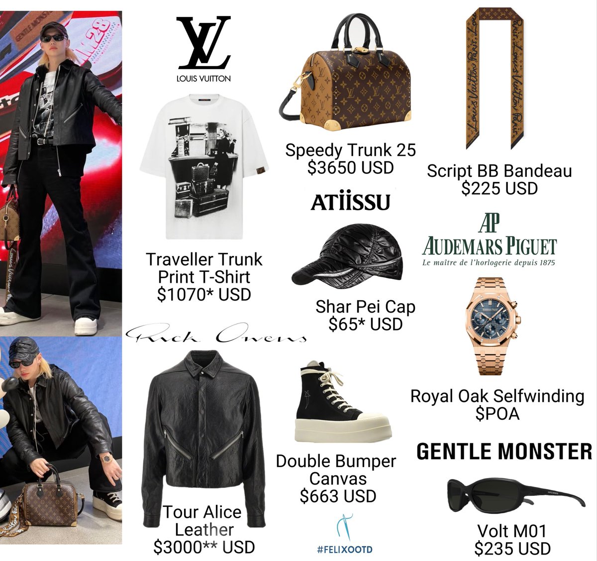 07.03.26 - YONG.LIXX INSTAGRAM
FELIX #ootd

This outfit feels like Felix.

Recently, CNN Style highlighted Felix as a key figure representing how K-pop is pushing fashion and beauty into new territory where the article praised his ability to shift effortlessly between soft,