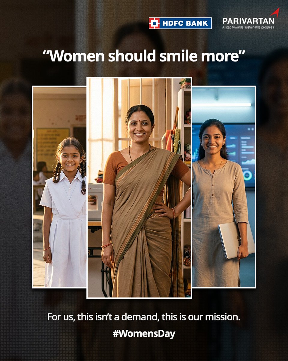 HDFC Bank Parivartan tweet media