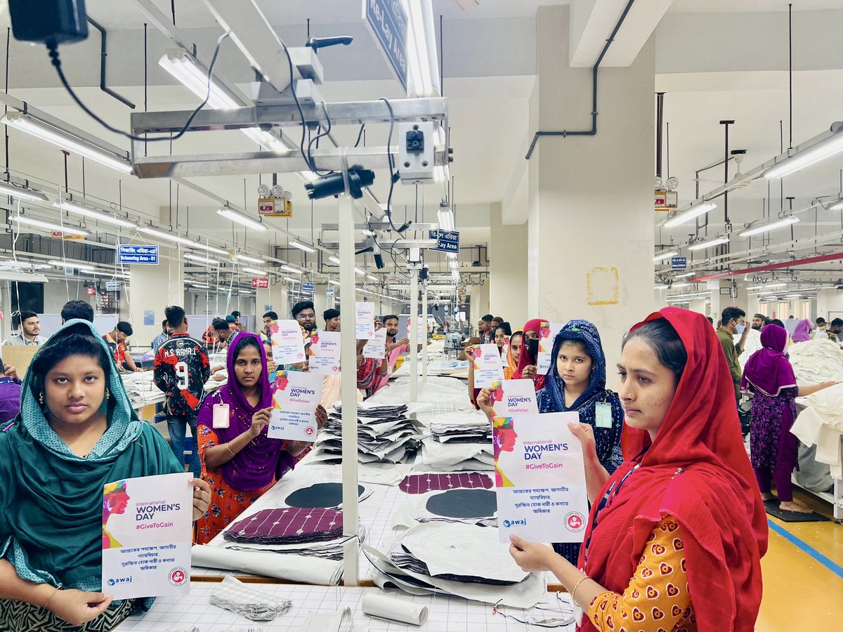 NazmaAkter73's tweet photo. From the factory floor to the frontline of change.
Women garment workers power economies, support families &amp; lead the fight for rights, safety, dignity.
This #IWD2026, we honor their strength &amp; leadership. 💜
#GivetoGain #WomenFundAsia https://t.co/ZLpL0RhTRP