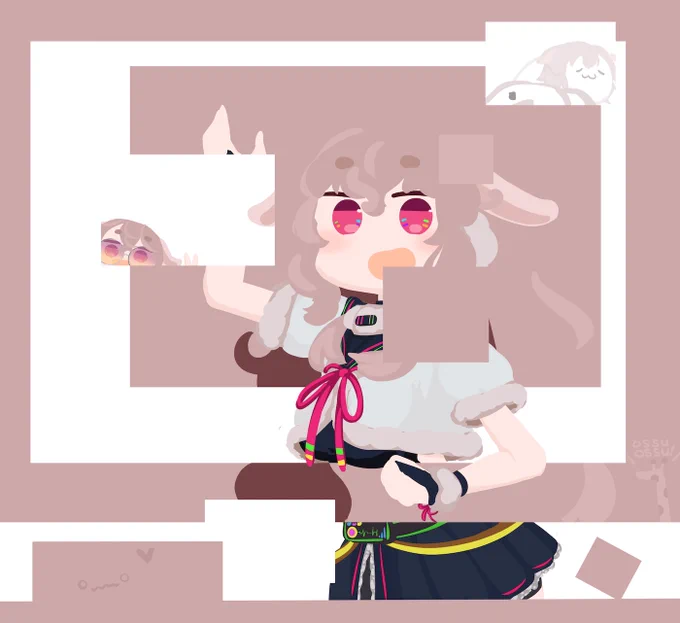 おっすおっす! いつもありがとうね #めめアート 今日は毎年めめめのことを考えながらめめめの絵を仕上げてる日
