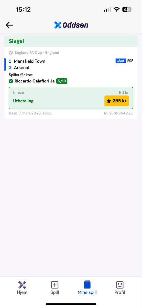 NorgeIDass's tweet photo. @Norsk_Tipsing Første gang jeg er med, og det blir ikke siste. Fantastisk jobba med research. Slipper å gjøre det selv😂😂 https://t.co/NyVbkjxsAw
