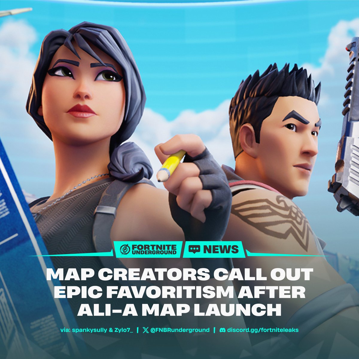 Fortnite Underground tweet media