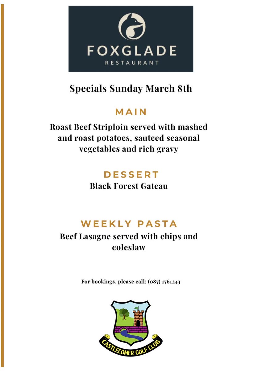 Castlecomer Golf tweet media