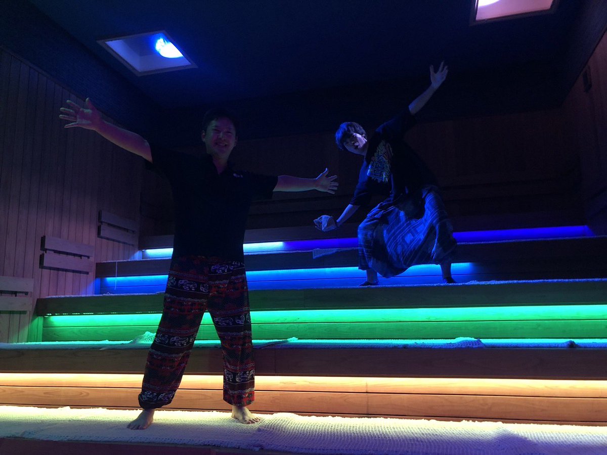 Torajiuda's tweet photo. YUBUNE SAUNA PARK はにゅうの湯にてのイベント無事終了しました！
受けてくださったお客様、スタッフの皆様も本当にありがとうございました！

ニッシ〜さんのエンタメについていくので必死でしたがとても楽しかったです！！

コラボしてくれたハルキくんとも最高に盛り上がれました😎 https://t.co/VtVfZyl6vY