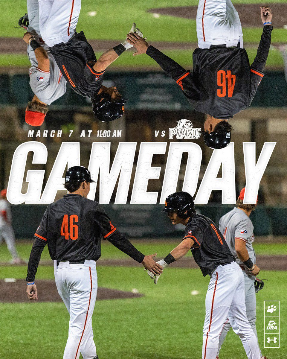 BearkatsBSB's tweet photo. Rain, rain, go away… we’ve got a game to play.

#EatEmUpKats https://t.co/D7uBngxfsR