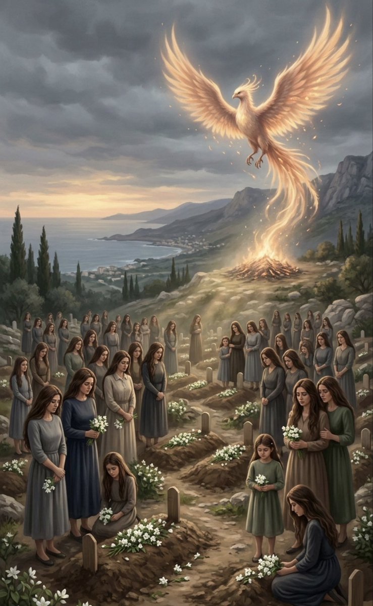 ألف رحمة ونور على شهداء مجازر الجهاد في رمضان ضد العلويين في الساحل السوري. 
ننبعثُ من الرماد كطائر الفينيق: باقون أبداً، أبناء ثقافة حياة.

٧/ آذار: شاهدُ نفاقِ من ادّعوا (الثورة).. وهم في الحقيقة يريدون إتباع تكفير ابن تيمية. 
ذكرى لصرخات استنجادنا في الفضاء الأزرق المسيّس،