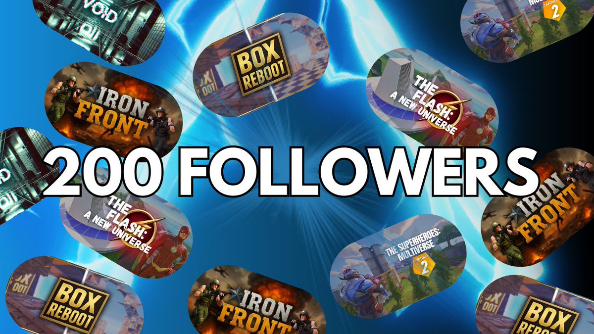 CienExeFN's tweet photo. 🎉 We now have over 200 followers on our Fortnite profile.

Thank you for playing, supporting, and being part of the CienExe Universe.

#Fortnite #UEFN #FortniteCreative https://t.co/S74M2XhIZC