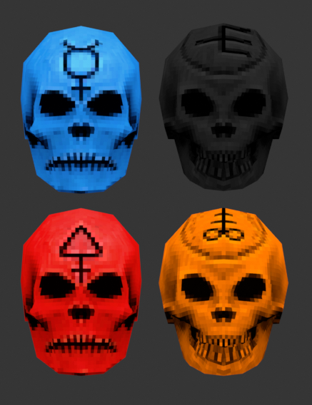 UKPurgatorio's tweet photo. We're hard at work porting the levels over to the newest update, but in the meantime @lavendermintyy has upgraded our skulls!

#ultrakill #ukpurgatorio #screenshotsaturday #customlevel

HD: https://t.co/ziKjiMG2wH

Wonder why they're different from the Ferrymen skulls... https://t.co/nUl1sfsb1j
