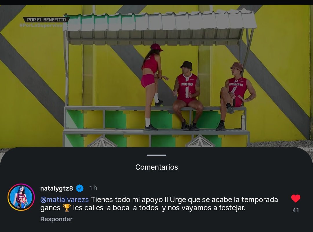 Nat siempre ha estado para Mati sin importar que  ❤️