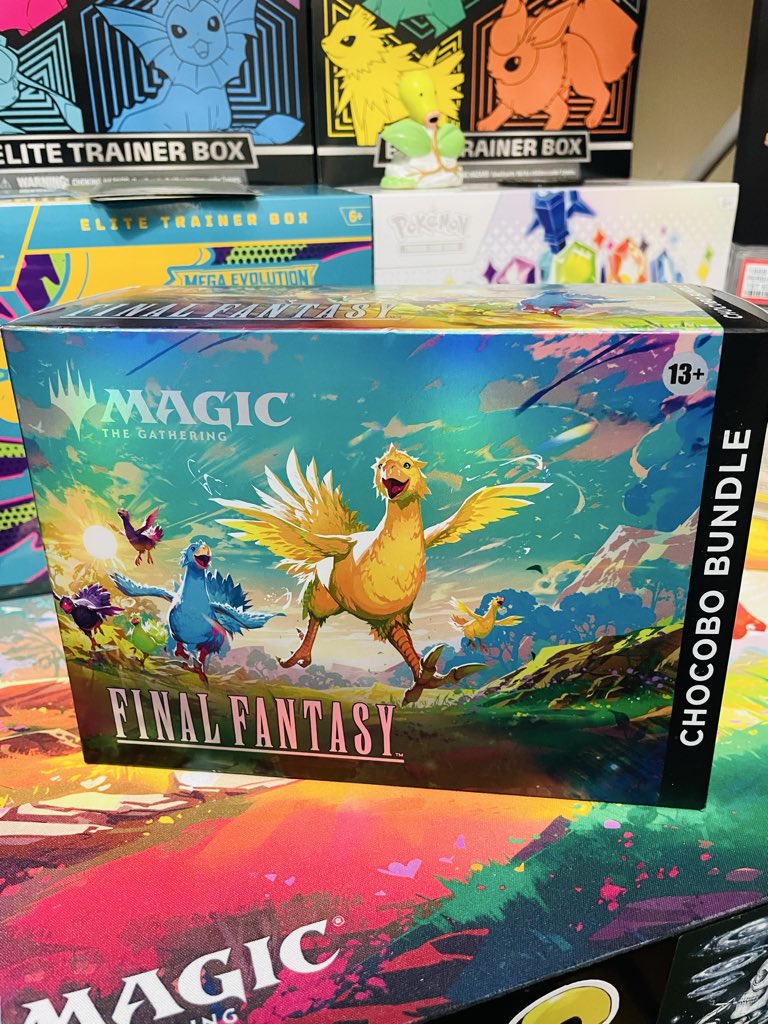 I know this is a Pokémon channel, but how can you not like this Chocobo bundle?