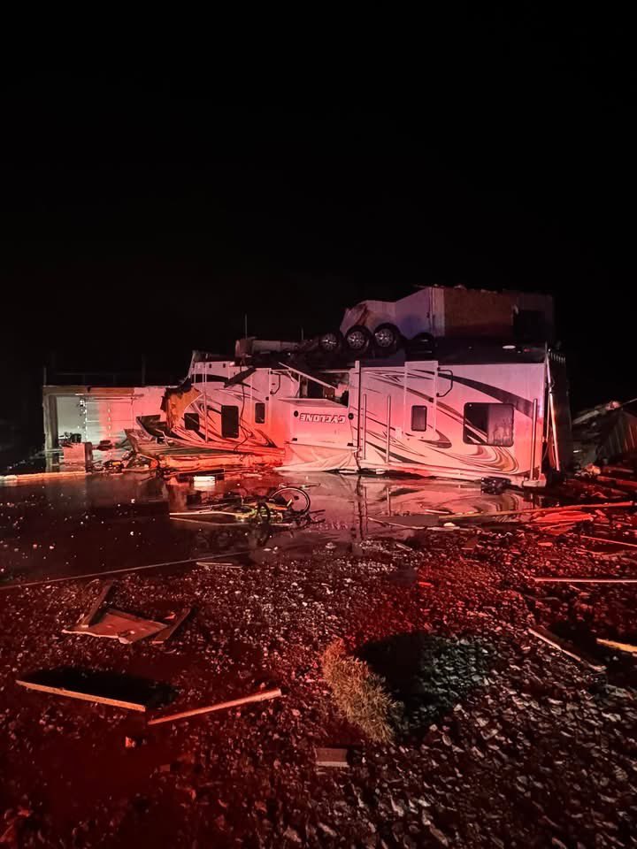JasADRxquisites's tweet image. Deadly Tornadoes Strike Oklahoma: Two Killed in Beggs as Storms Ravage State.

BEGGS, Okla. — Severe storms spawned multiple tornadoes across eastern Oklahoma on Friday, March 6, 2026, claiming two lives in the small city of Beggs and causing widespread damage from Tulsa to