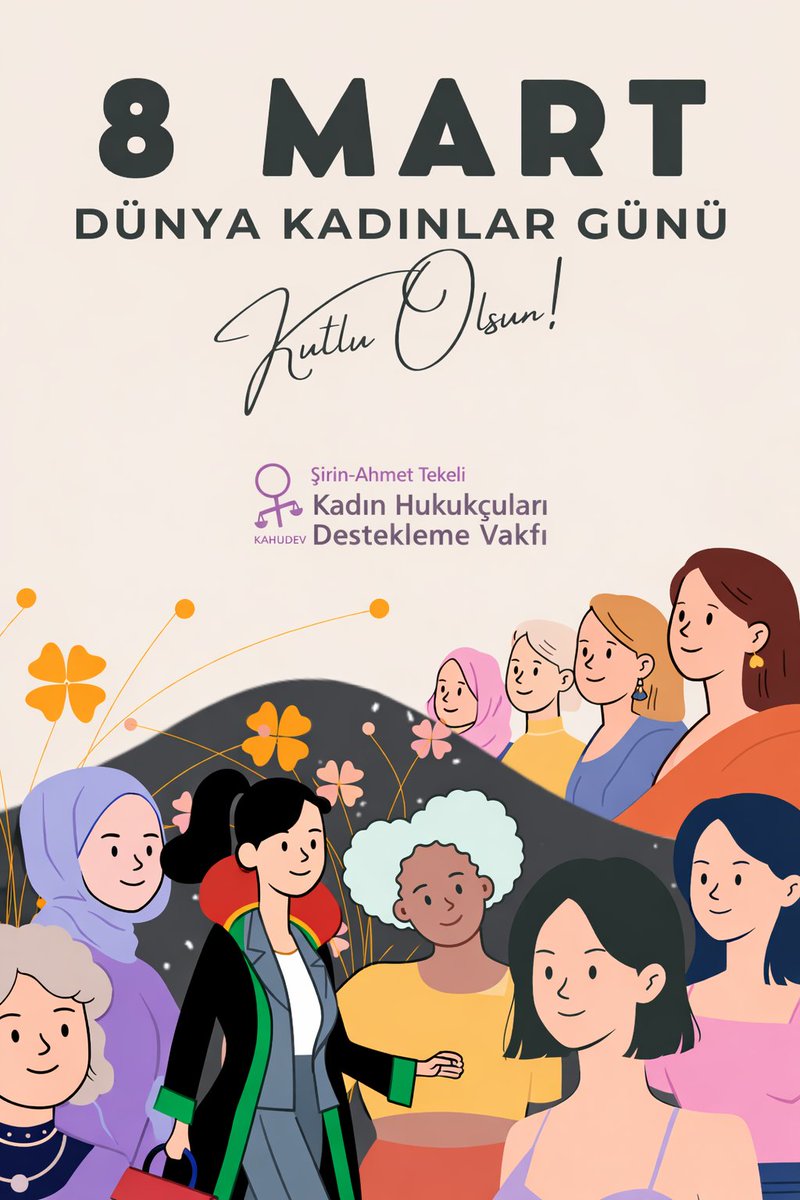 Kahudev's tweet photo. 8 Mart, eşitlik, özgürlük ve adalet için verilen mücadelenin simgesidir.
Hayatın her alanında var olma hakkını savunan, eğitimde, çalışma hayatında, hukukta ve toplumsal yaşamda eşitlik için mücadele eden kadınların sesine ses katıyoruz. https://t.co/HKwVbju8hO