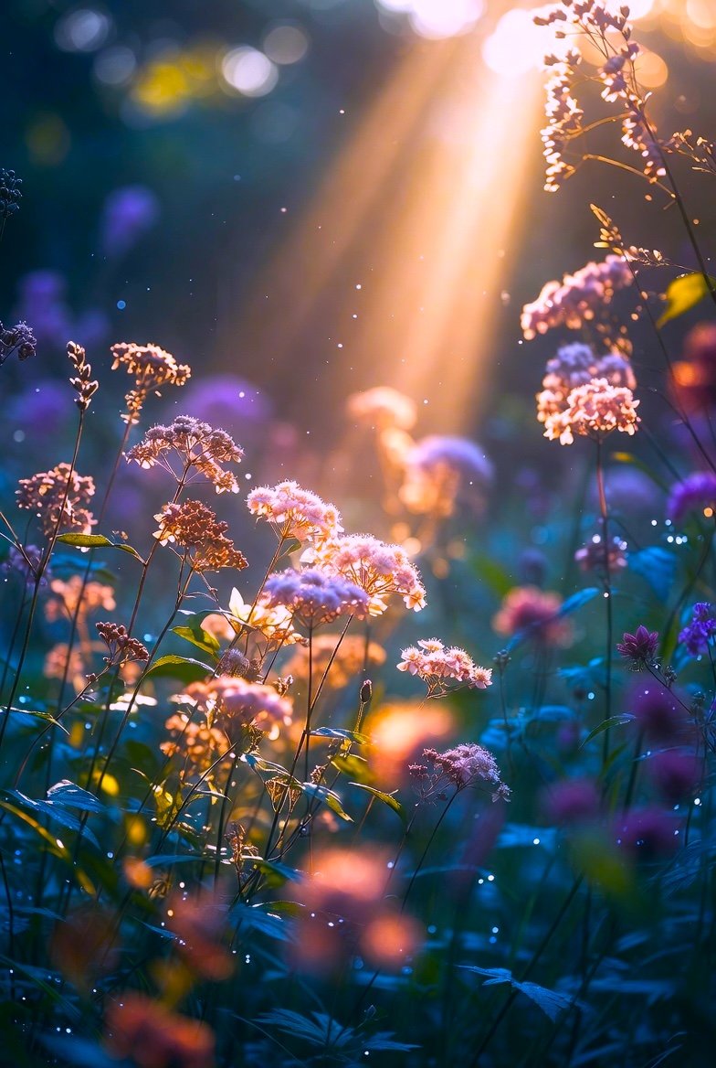 dawn's
light touch 

endows
florets 

with a
holy 

dusting 

of pollen 

#BSPP51 #poem #poetry #WritingCommunity