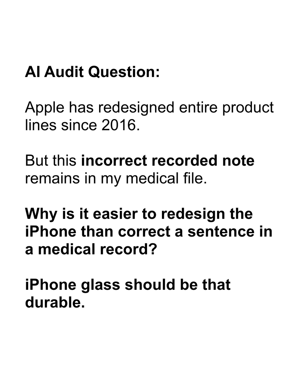LieDetectorCEO's tweet photo. Recorded Note - Part 6
#CookCare #RecordedNote #KilledOff #Obsolete #AIAudit https://t.co/4XPVzkGXdN