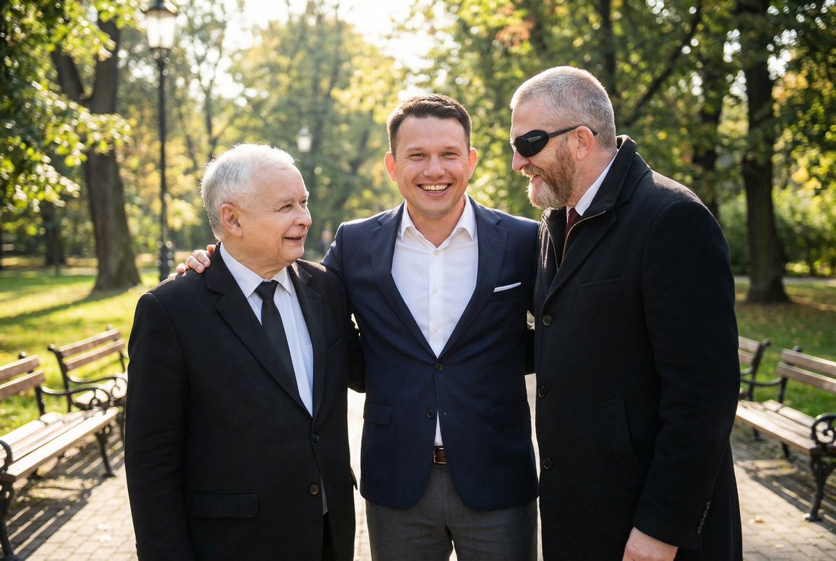 Jerzy_Wcisla's tweet photo. Kaczyński wystawiając radykała Czarnka jako kandydata na premiera, wprost uśmiecha  się do Konfederacji i Brauna. 

Już teraz widać, że zapewnienia Kaczyńskiego, że nie będzie żadnej koalicji z Braunem są nic niewarte. Nie dajcie się oszukać! https://t.co/e32N11NLP8
