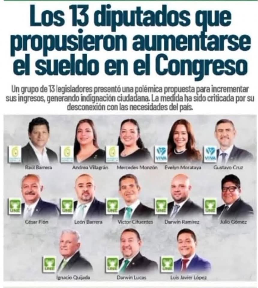 Cosas que el ciudadano honesto y correcto no debe olvidar.

Empecemos a exigir.