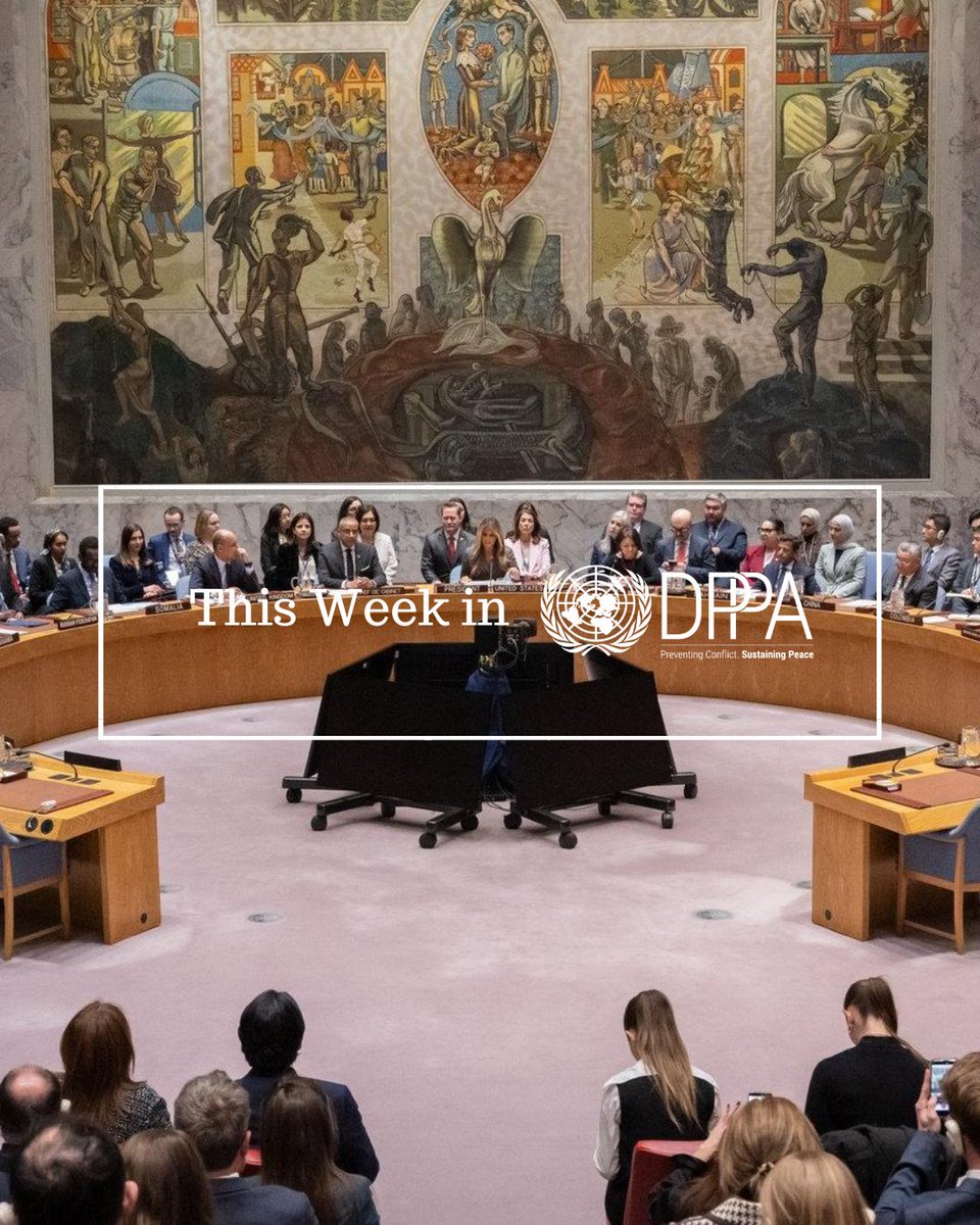 UN Political and Peacebuilding Affairs tweet media