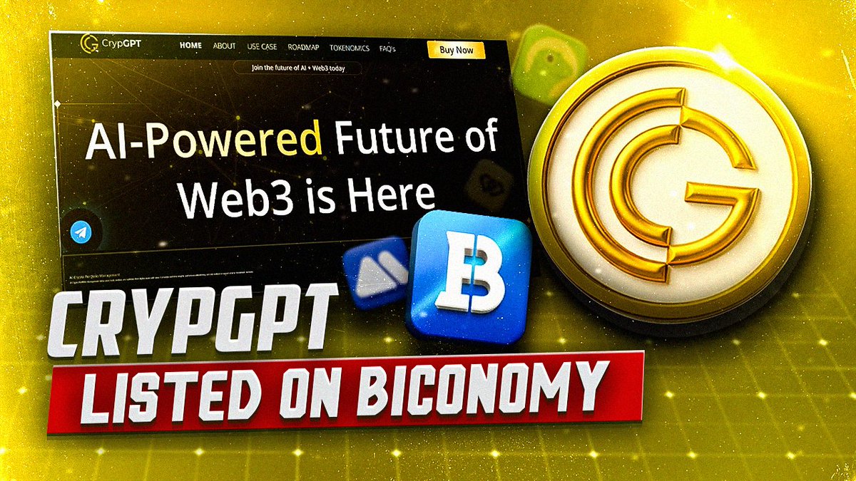 Exploring how AI + Web3 are merging through CrypGPT 🤖⛓️

 I explain the tokenomics, supply lock, audit status, roadmap, and why this project is gaining attention after its Biconomy listing.

 full review 👇
youtu.be/Kb4yRO3Bcc4

#CrypGPT   #BiconomyListing 

@Crypgpt_token