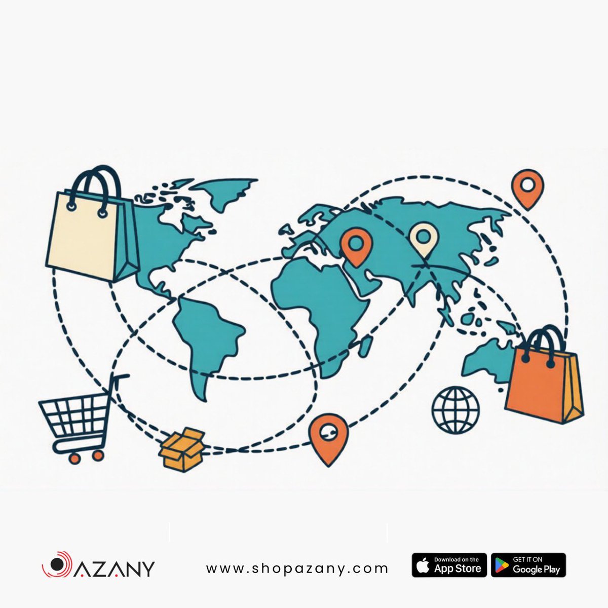 shopazany's tweet image. Seen something amazing overseas? Azany makes it YOURS.
Zero boundaries • Fast global delivery • Millions of unique finds • Rewards points
Shop smarter. Shop the world.
🔗 shopazany.com
#ShopAzany #ThinkGlobal #AzanyDelivers