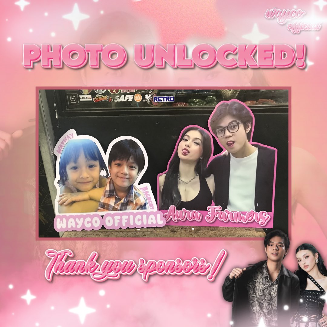 PHOTO UNLOCKED! 👀💗

Thank you, auras! Thank you also to our sponsor for making our team live sintra props come to life. 💗 See you when I see you!