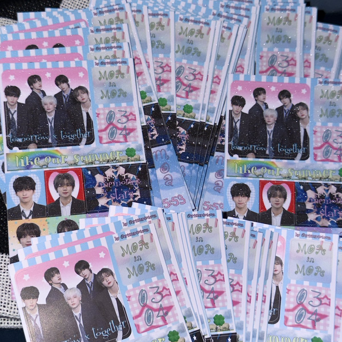 i’ll be at the hyuka cse tomorrow! u can get them there :] i’ll see you there tomorrow, moas ! （＾Ｏ＾☆♪

🥣 thank you to <a href="/yeppiprints/">printing service (open for rush) | yeppi</a> for these stickers !

🔖  #TXT #DunkinPH_TXT #DunkinPH_WondersAt553