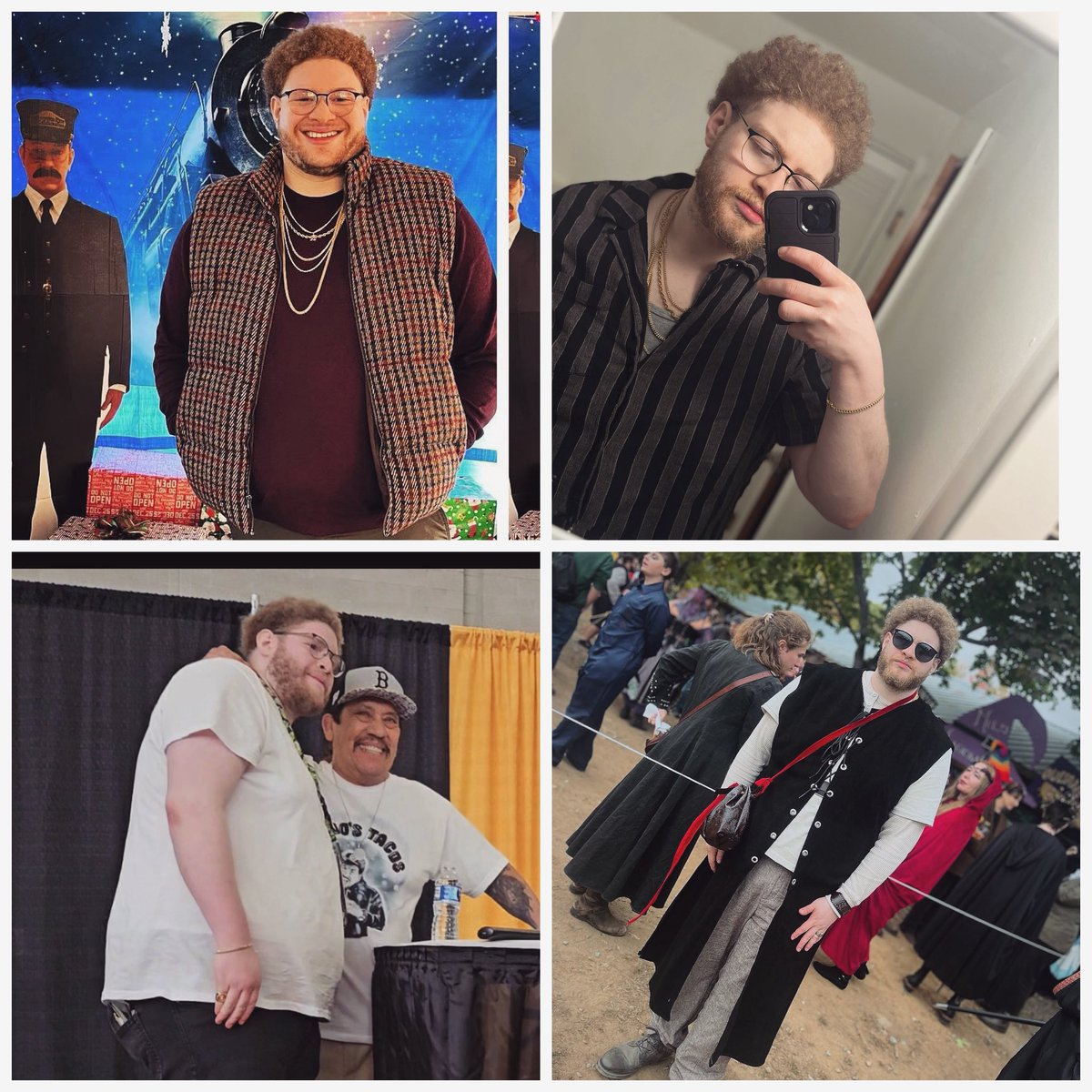 I haven’t been able to work out in two days because people at work got me SICK 🤢 
But Anywho, it’s my two year anniversary now since I decided to work out and things of the such.  Used to be 325 now I’m in the 250’s.  Building muscle and slimming down💪🏻. I came a long way B.