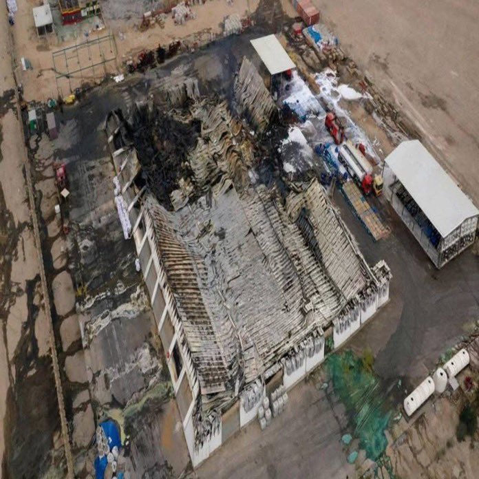 صور قصف مكاتب الإسكان ومخازن الشركات الأمريكية في البصرة: تفاصيل جديدة