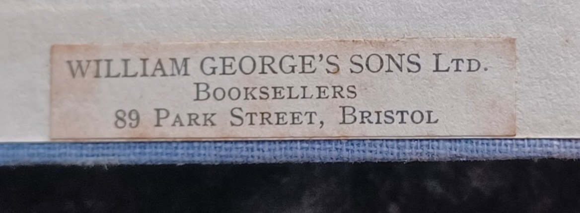 1riverman's tweet photo. YE OLDE BOOKSELLERS TICKET

#booksellers #bristol #somerset https://t.co/YKC0oykCPG