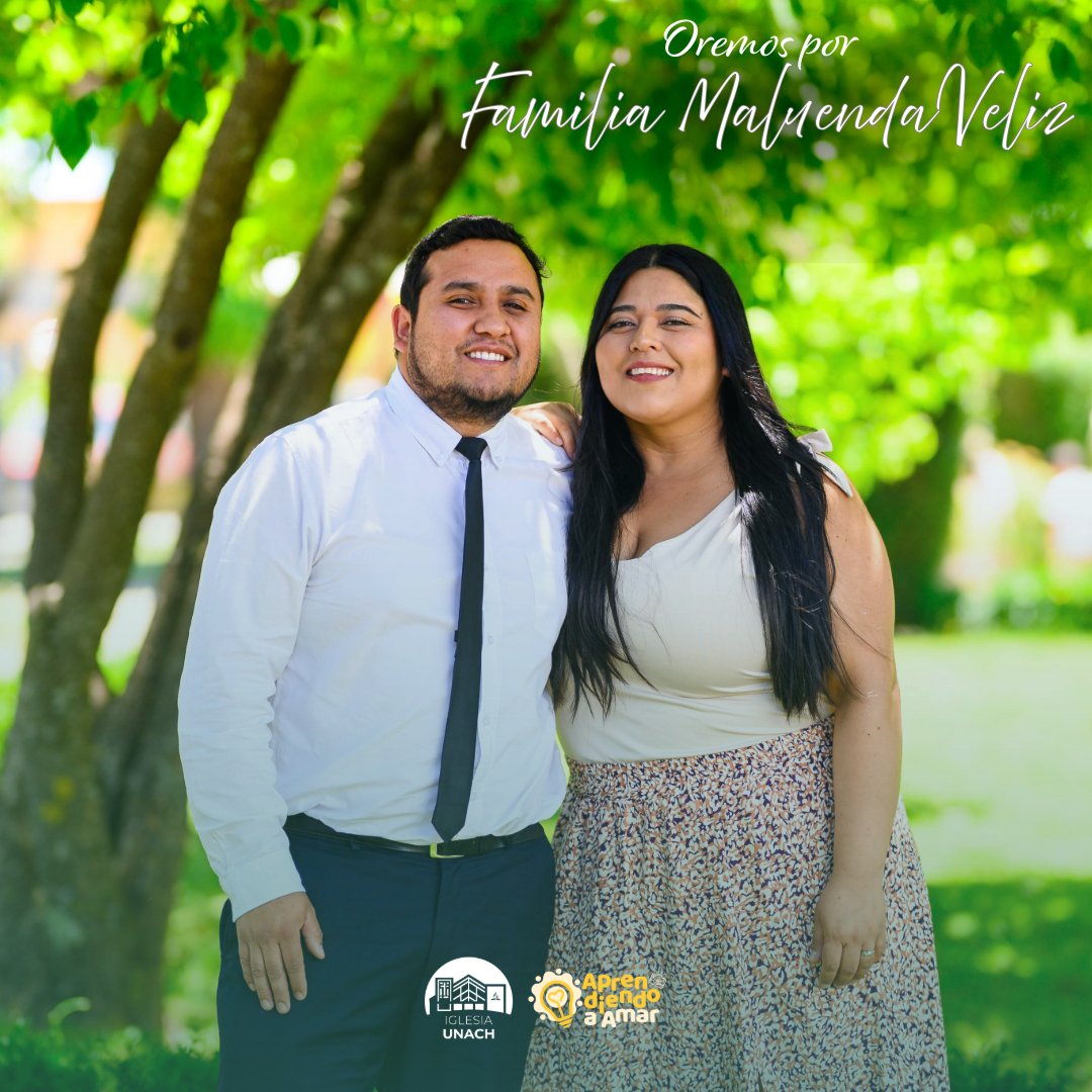 🙏 Esta semana como iglesia oraremos por la familia Maulenda Veliz.
Que el Señor bendiga su hogar y los fortalezca cada día en Su amor.

✨ “Mas yo y mi casa serviremos al Señor.”
— Josué 24:15

#SemanaDeOración #FamiliaDeFe #OramosJuntos #IglesiaUnida