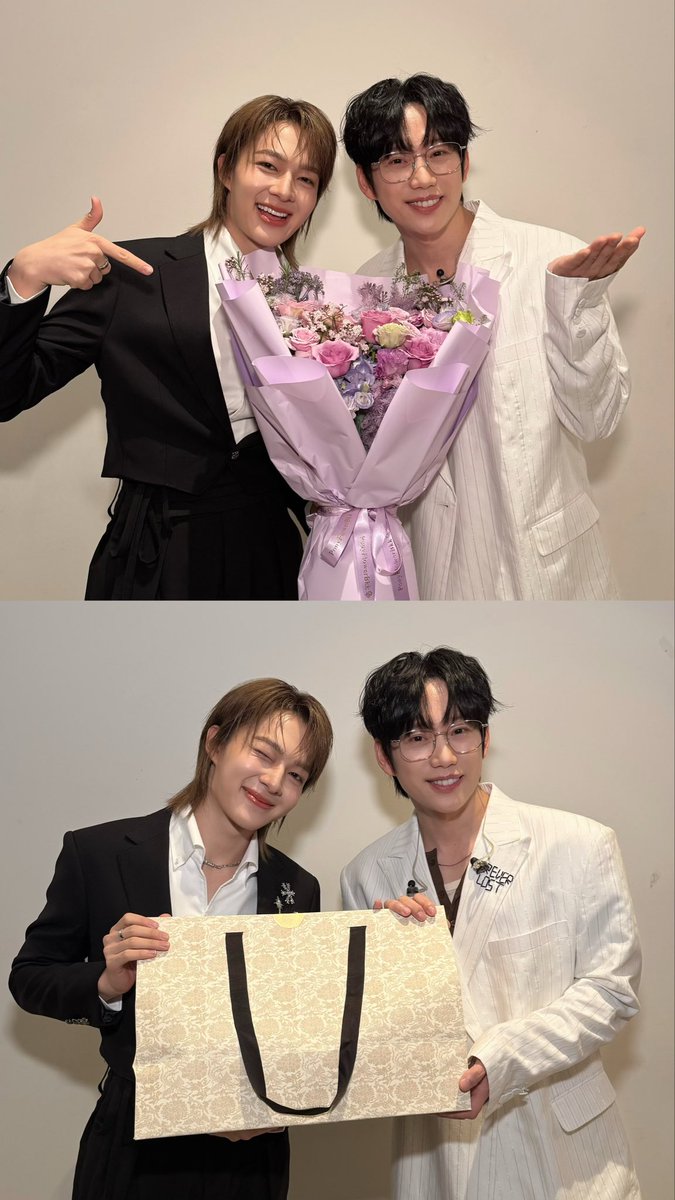 ขอบคุณฮยองที่ชวนนุมาเป็นเกสต์นะค้าบ วันนี้เพลงที่ร้องด้วยกันน่ารักม้าก สนุกมากเลยคับ ขอบคุณสำหรับของขวัญน่ารัก ๆ ด้วยนะค้าบ 🫰🏻 #10cmAsiaTour2026xNuNew