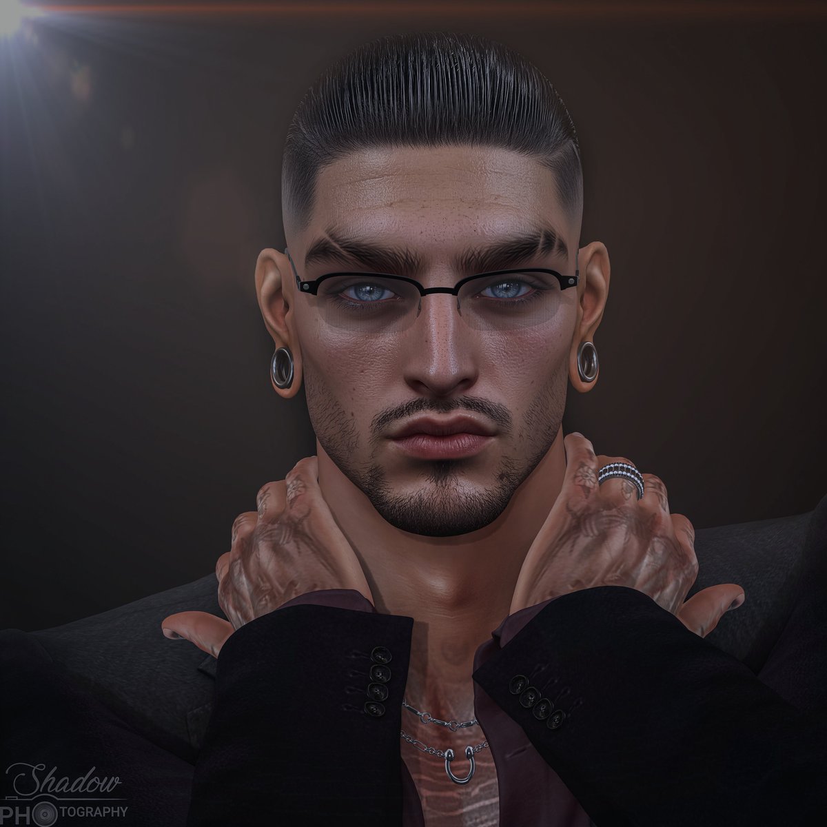 shadowrenfew's tweet photo. Featuring NOT FOUND @ TMD

 Skin in 10 tones (Brows &amp; Browless) and Stubble Beard
 Set : Hairbase in 2 options, Beard with 2 options
BoM layers Only
• LM's and Further Credits ON Primfeed.
#NOTFOUND #SKIN #TMD
~ Not Found -https://t.co/9iEERjXFBU
~ TMD  - https://t.co/irLGOZIR3p https://t.co/3BVn8l28y3