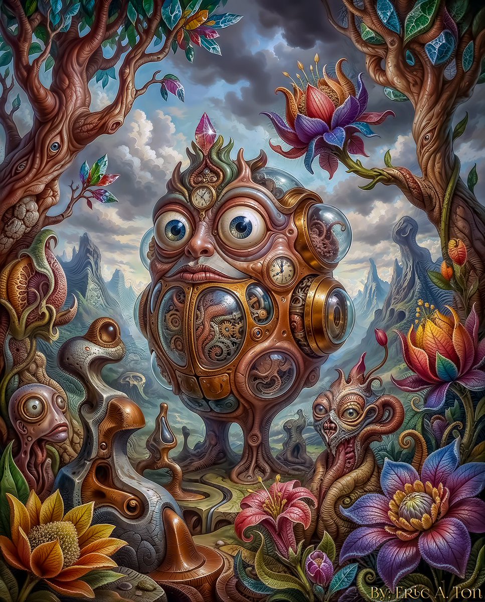 erictonarts's tweet photo. Exploring The Valley Of The Bizarre https://t.co/wL8F1Fh0C3