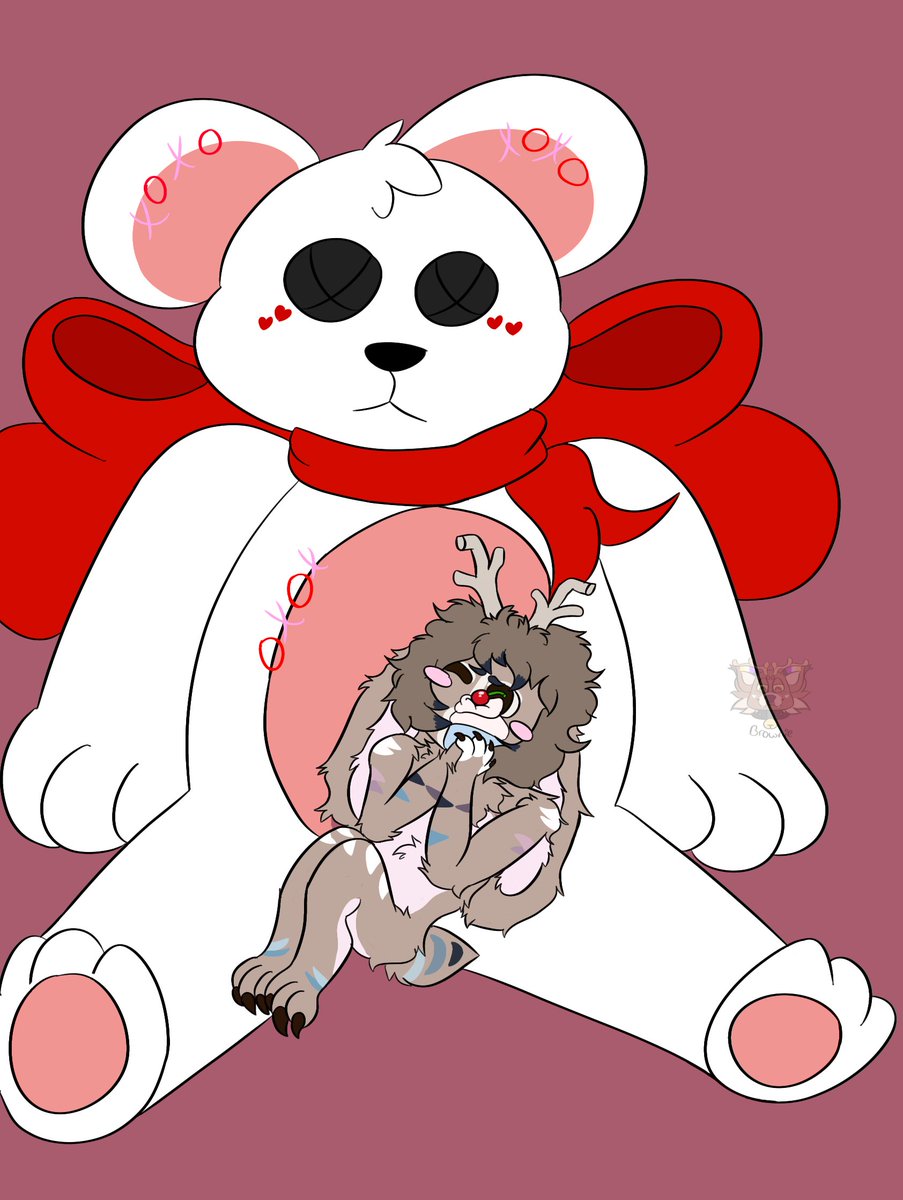DeerFluffest's tweet photo. Art for someone on discord https://t.co/TA8TswDVnW